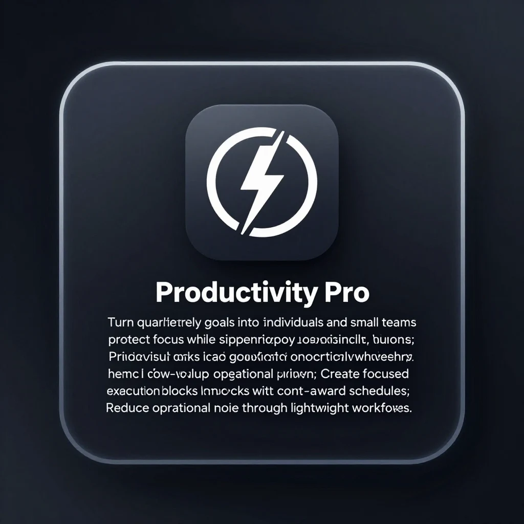 Productivity Pro icon
