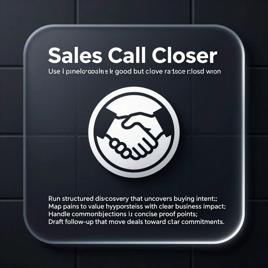 Sales Call Closer icon